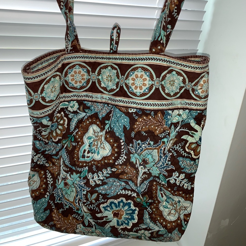 Vintage Vera Bradley tote in Java Blue